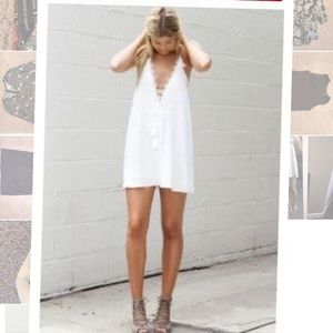 Cotton candy la slip dress